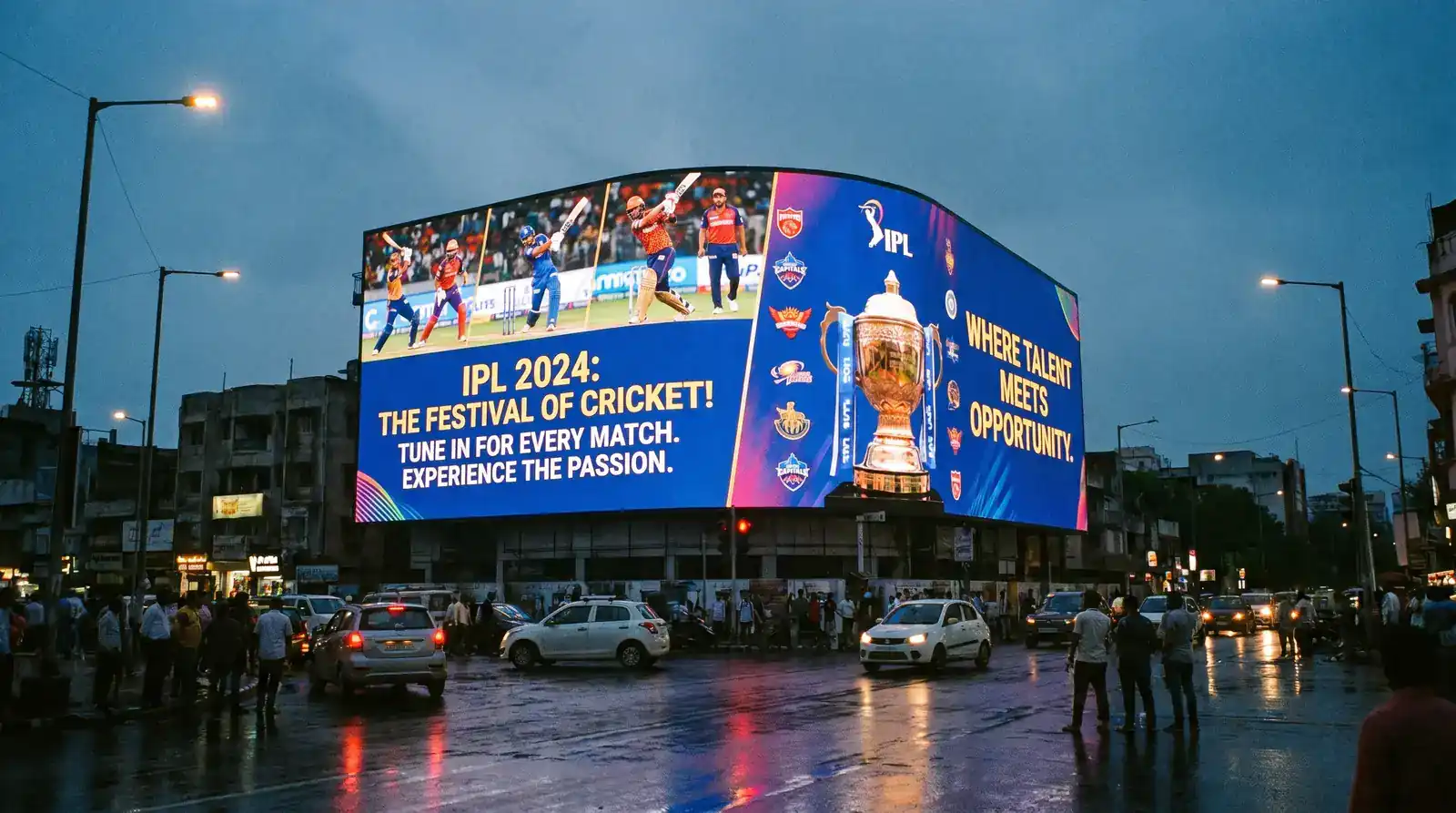 Промоционален банер за IPL сезонни бонуси