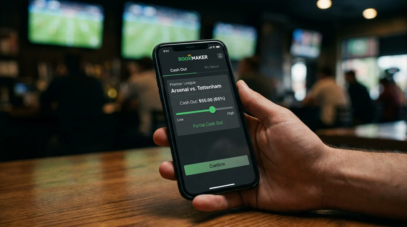 Slider контрол за партиален cash out на букмейкър