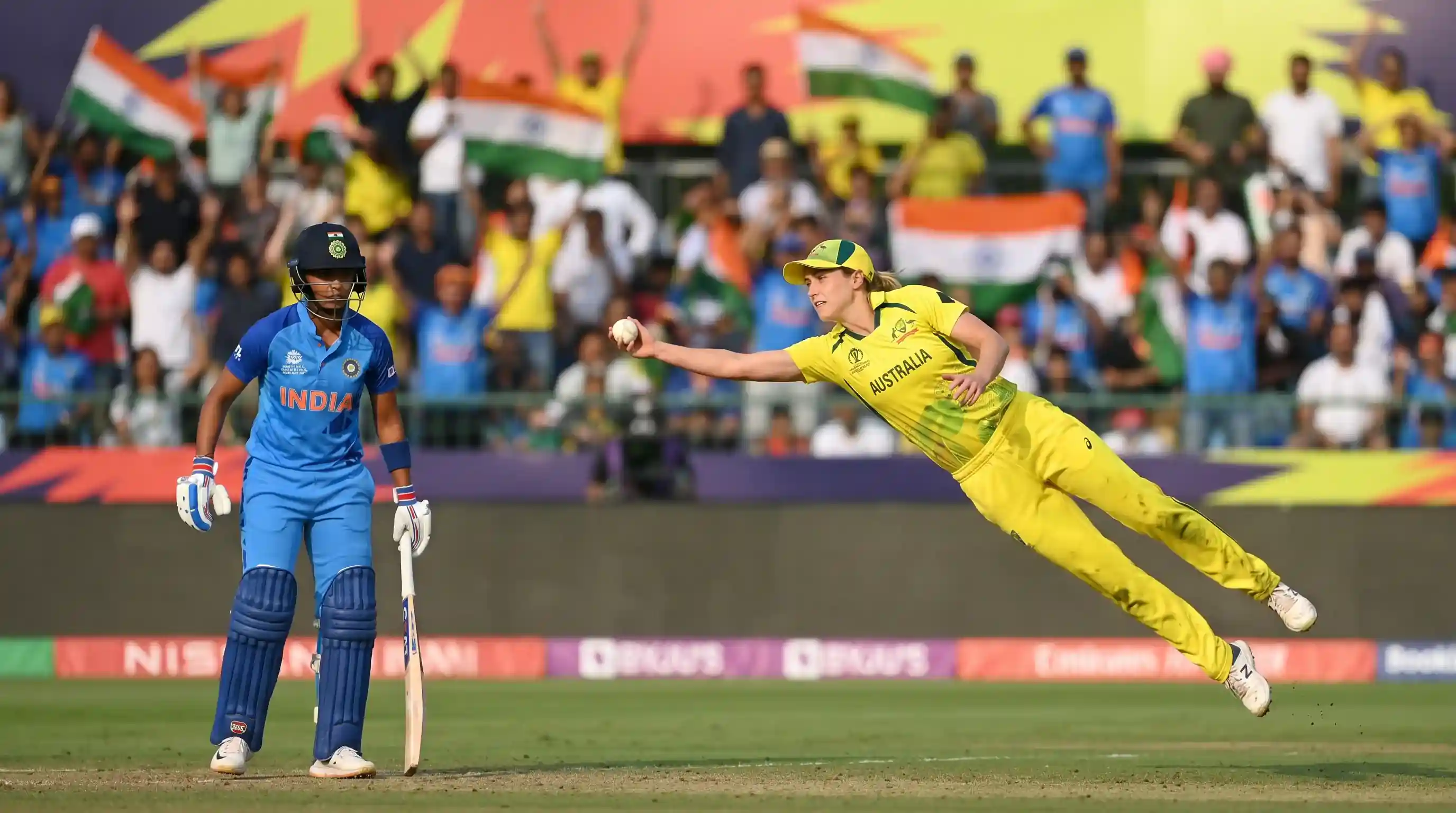 Action момент от ICC Women's Cricket World Cup